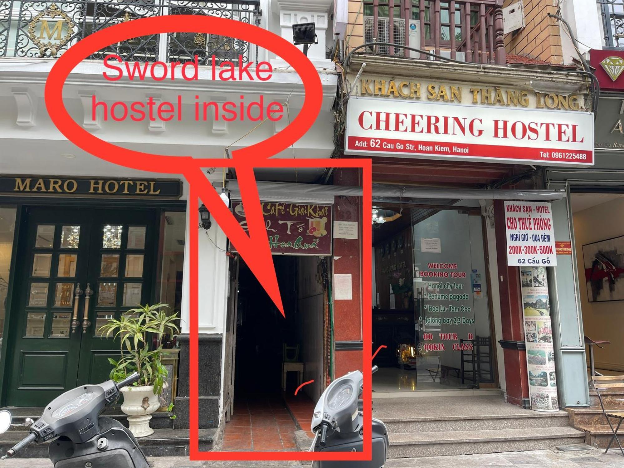 Sword Lake Hostel Hanoi Exterior foto